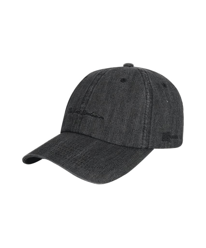 Beullaeglikeullusibeu Script Denim Ball Cap 3 Colors [Bkf2Ucc013]