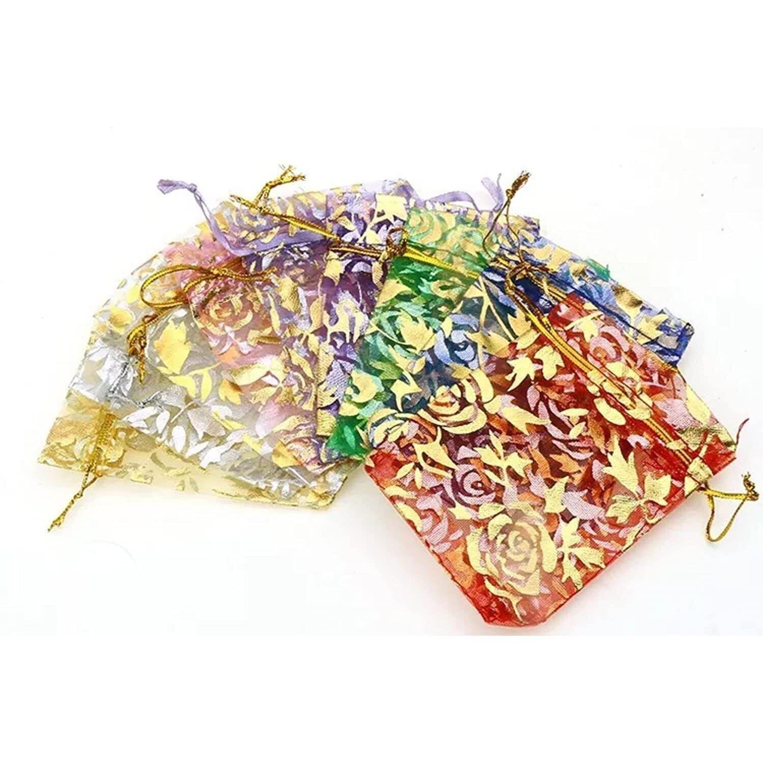 

Indian Traditional Shagun Potli Bag For Dry Fruits Pack Of 200 AN503