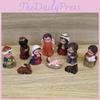 Doll Model Simulated Birth Jesus Figurine Micro Landscape Garden Decoration