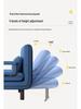 Foldable Two-in-One Sofa Bed for Small Spaces – Multi-functional and Stylish, Double Pull-out and Extendable