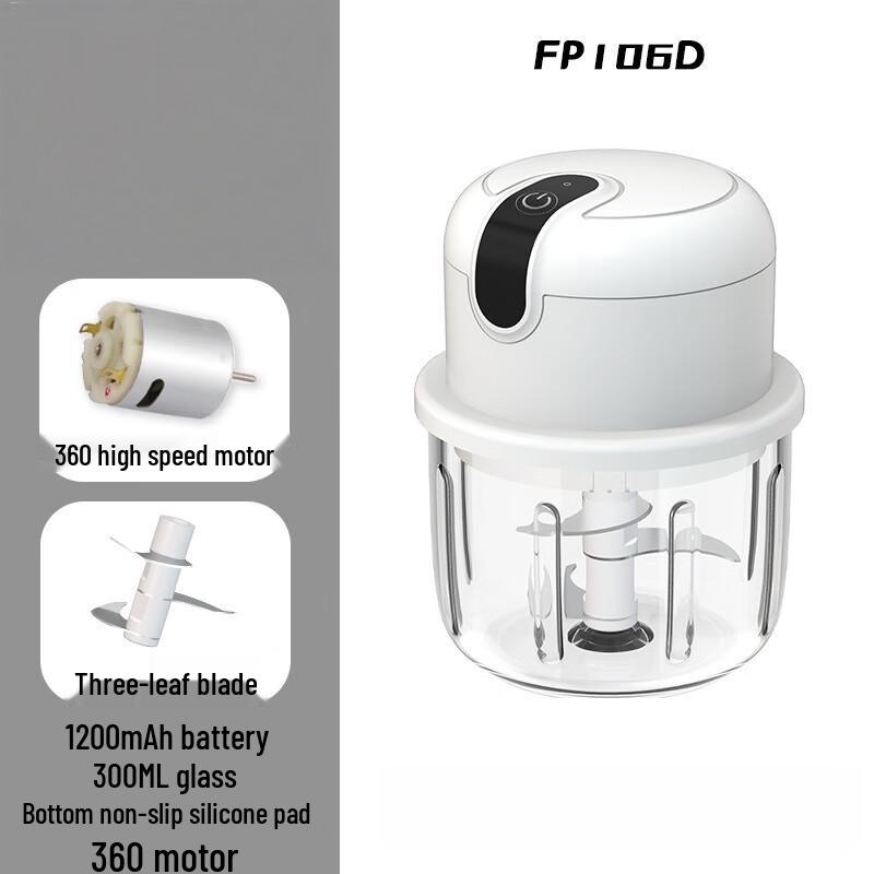 Mini Electric Food Chopper & Garlic Mincer