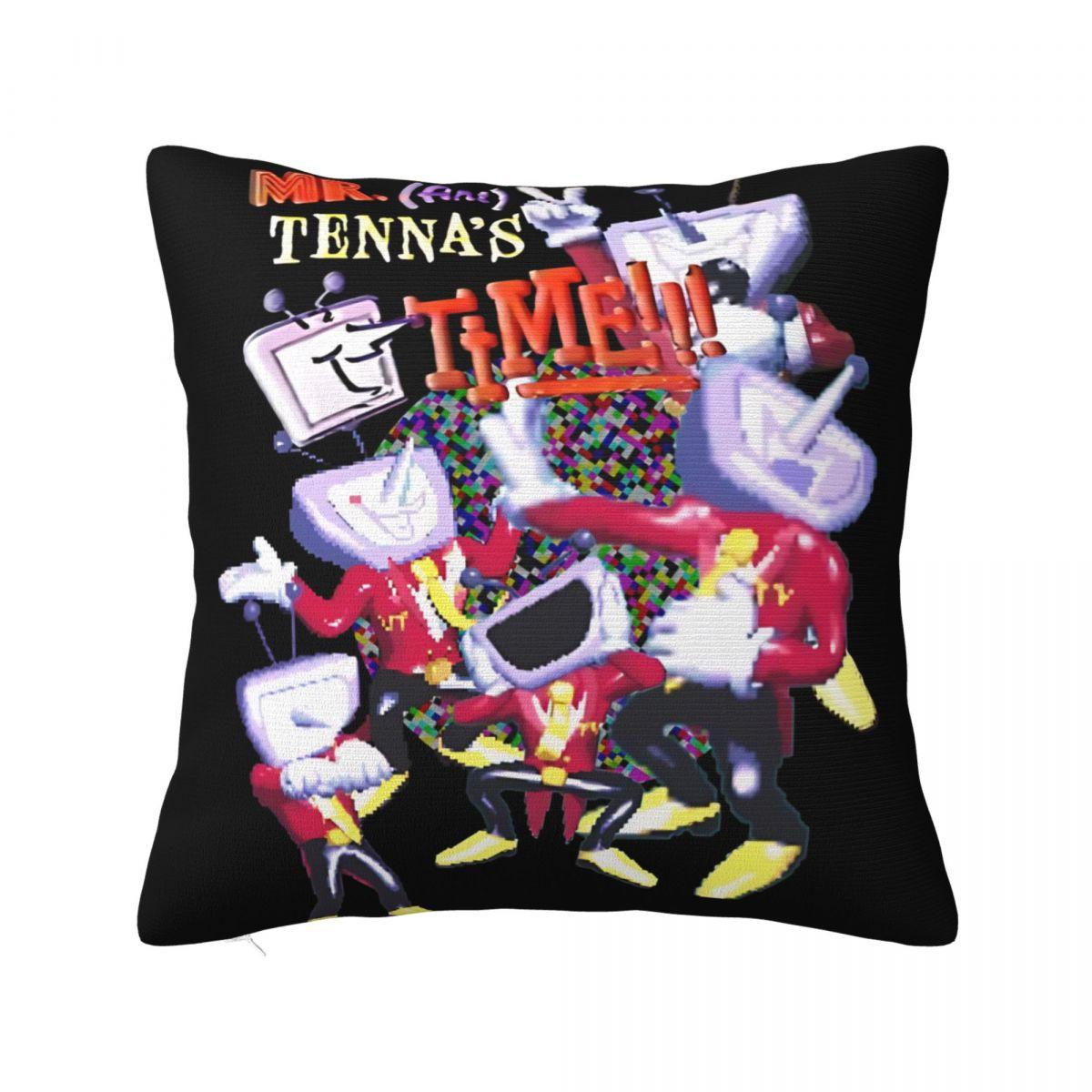 Trendy Sofa Mr Tenna s TV Time Tenna Deltarune Decorations Pillowcase Merch Pillow Covers Square Multiple Sizes 12x12Inch