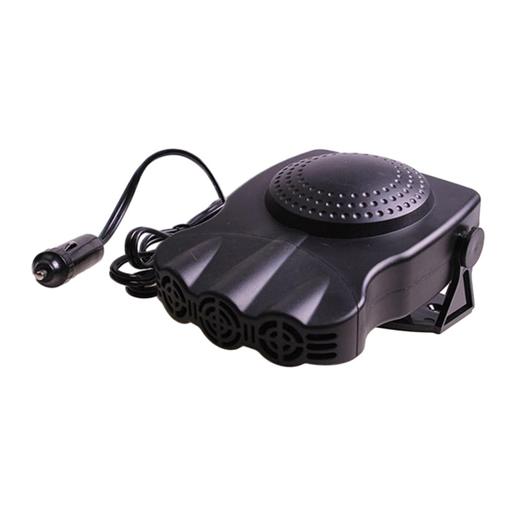 Auto Heater Car Accessories 2 Modes Fast Heating 150W 360 Degree Rotation Demister Windshield Defogging Demister Space Heater