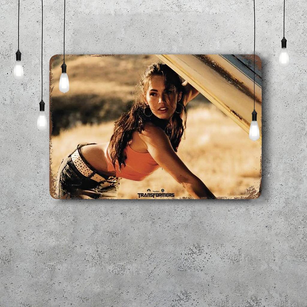 Megan Goods Vintage Metal Tin Signs Posters Decor Retro Metal Plaque Wall Art Decor for Garage Bar