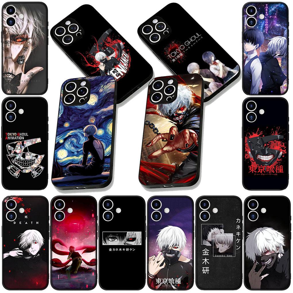 Cover for Samsung Galaxy A05 A06 A14 A50 A51 A52 A12 A13 A17 A70 A07 A25 A26 A56 A23 M53 Case Tokyo Cartoon Ken Kanekis Ghouls