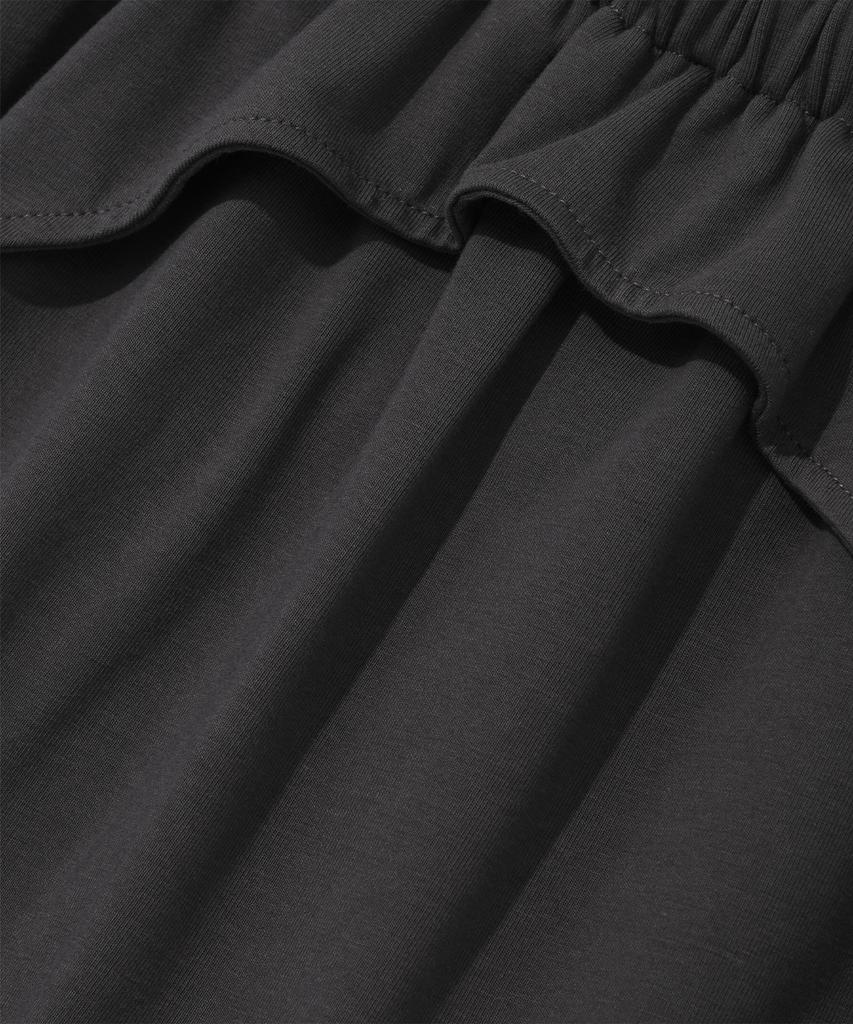 RETRIEVER CLUB Garter Skirt [Charcoal Gray]