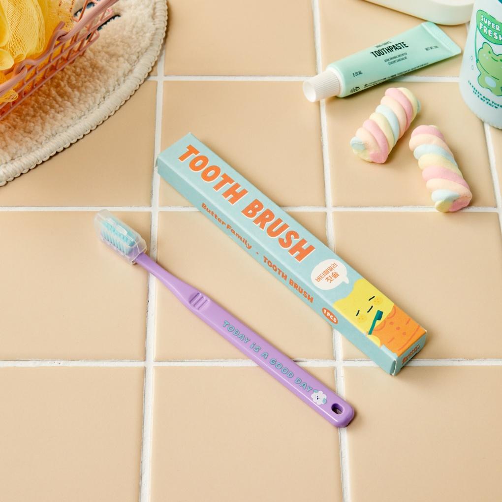 

Зубная щетка персонажа из серии «Семья Масло» (1P)_Мята_BA4524027