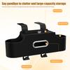 Car Backseat Hanging Seat Hook Storage Cup Holder Phone Holder Universal Car Interior Seat Back Organizer 4-In-1 Storage Box