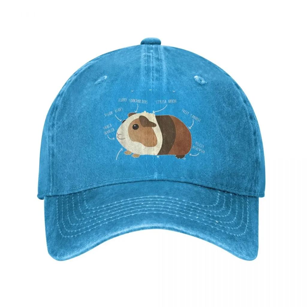 Meerschweinchen Tier Baseballkappe Ballkappe Kapuze Hut Mädchen Herren