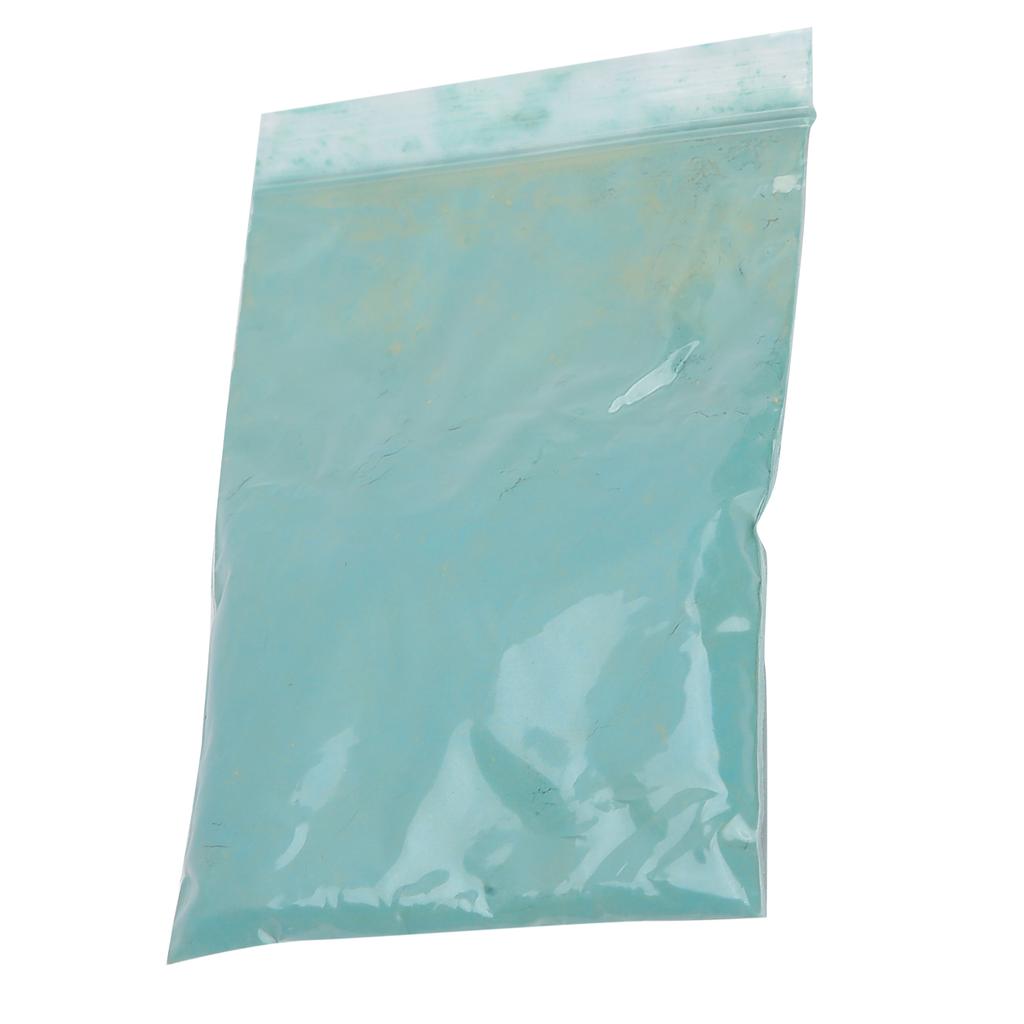10g Polvere Termocromica 31℃ Sensibile al Calore Pigmento DIY che Cambia Colore Verde a Rosso Arancio