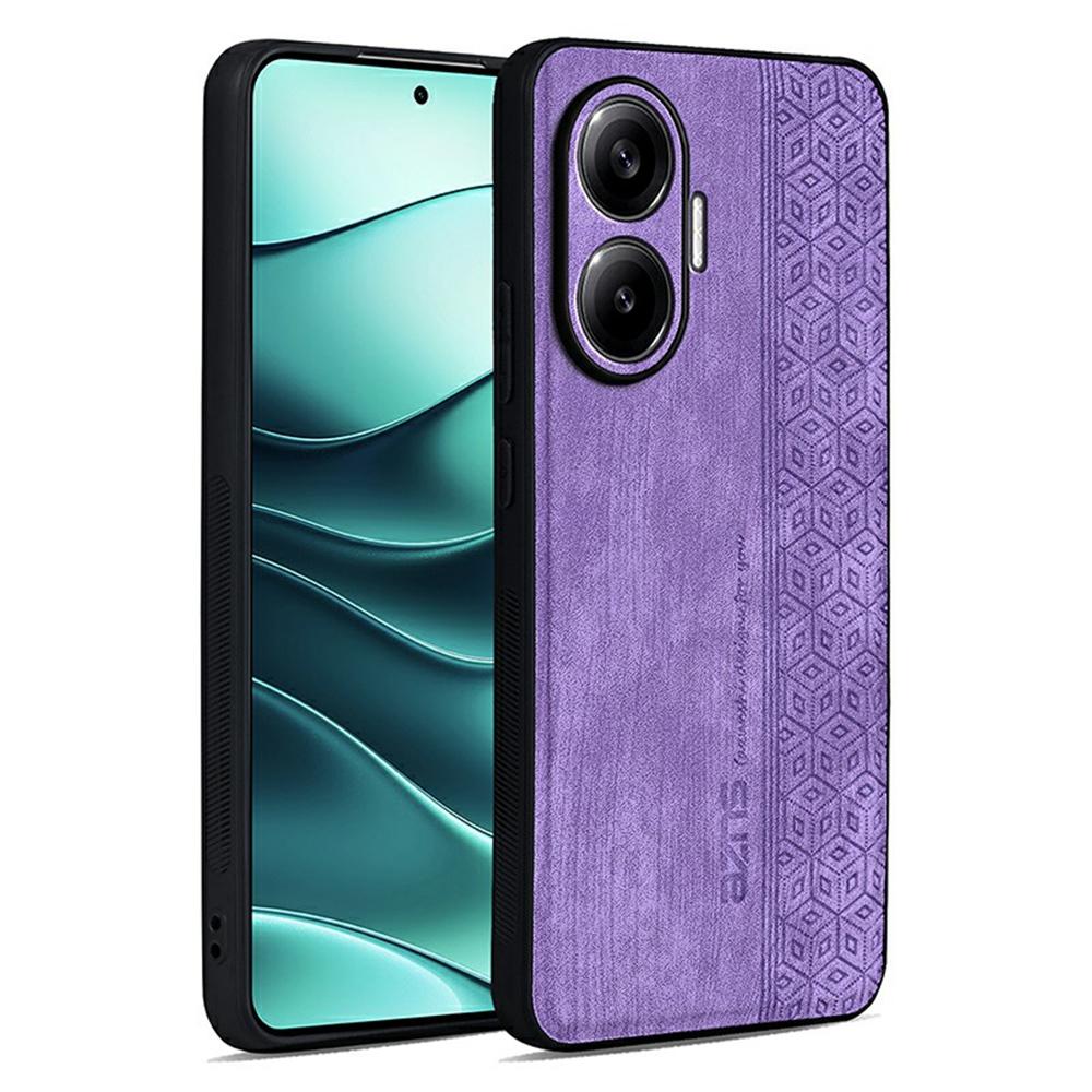 

AZNS For Xiaomi Poco F7 5G/Redmi Turbo 4 Pro 5G Case Protective PU Leather Covered TPU Phone Shell E