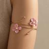 Buntes offenes Armreif Drip Oil Armband Feenblumenarmband Urlaub