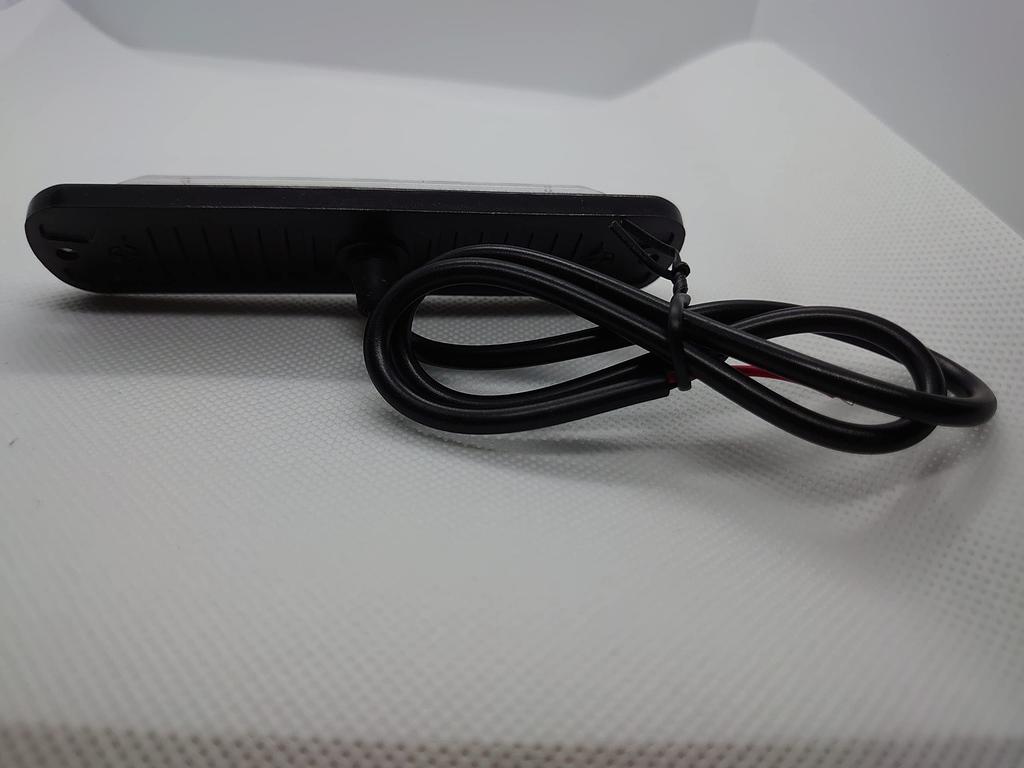 SakaSK Daylight LED 24V Dual Use, Dustproof, Shockproof, General, Waterproof, White, Vehicle Inspection, Set of 2, 6000K, Thin (White)