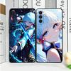 Genshin Impact Kamisato Ayaka Soft Phone Case for Samsung A17 A37 A57 A16 A26 A36 A56 A15 A25 A35 A55 A14 A24 A34 A54 A13 A23 A3