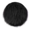 35x35cm Winter Plush Seat Pad Chair Cushion Faux Fur Wool Round Cover Fashion Living Room Soft