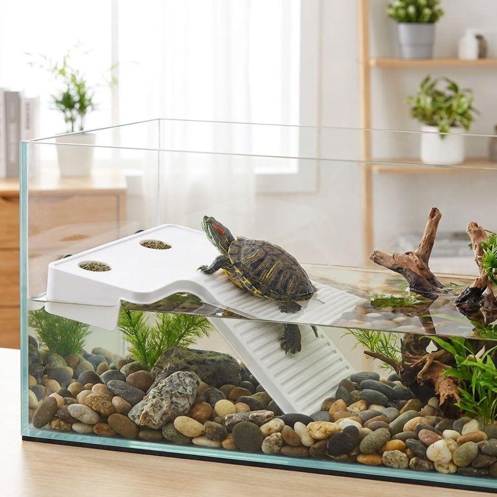 Stable Turtle Floating Platform Non-Slip Turtle Climbing Slope Reptile Ramp  Aquarium