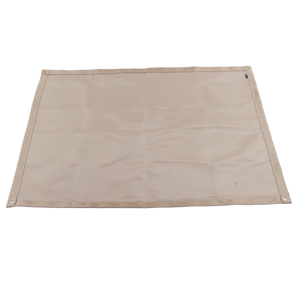 Fireproof Mat Fiberglass High Temperature Resistant Fire Pit Mat Outdoor Accessories for Barbecue Camping Picnic