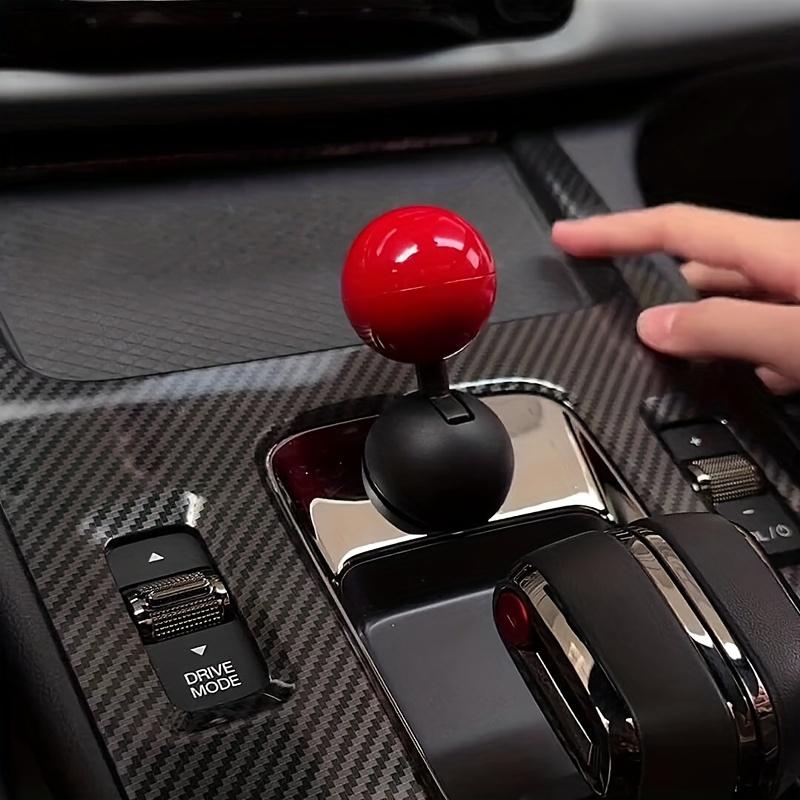 Car Ignition Button Cover - Sleek Round Ball Design, One-Click Start, Multi-Function Switch Decor Accessory