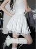 Lace-Trimmed A-Line Flare Skirt for Women - High Waist, Slimming, Sweet Style for Autumn/Winter 2025