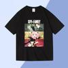 Camisetas de Algodón para Hombre y Mujer Colaboración Spy X Family, Ropa Temática de Anime 2D, Camisetas Casuales para Casa