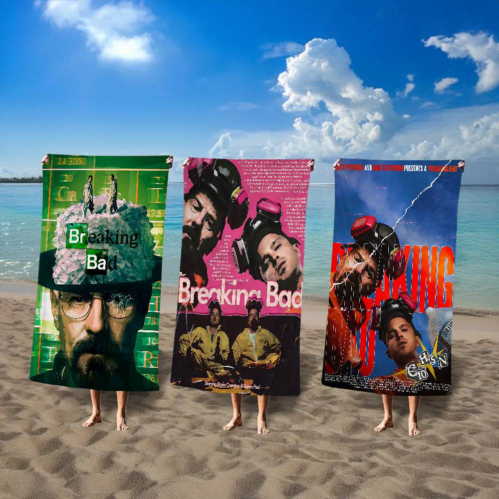 Breaking Bad TV Show Beach Towel Colorful Bath Towels For Girl Microfiber Quick Dry Sand Free Beach Yoga Spa Gym Pool
