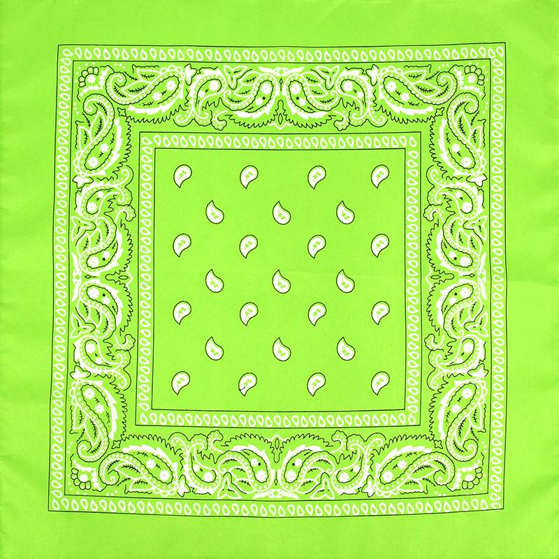 10Pcs Pañuelo Paisley Cuadrado de Algodón y Poliéster Pañuelo para la Cabeza Banda para el Cuello y la Muñeca Accesorios para el Cabello de Ciclismo