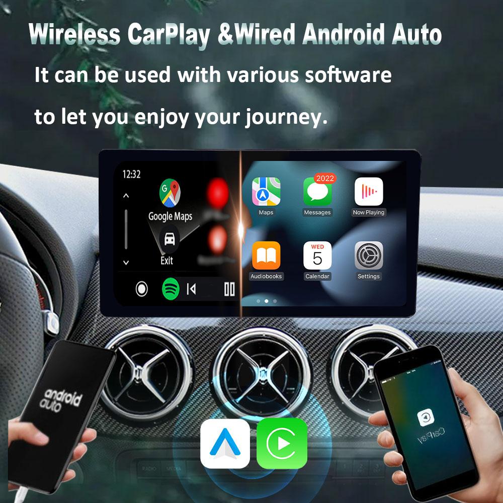 Android 15 autoradio Audio lecteur vidéo multimédia pour Benz classe A CLA GLA classe 2012 - 2018 sans fil CarPlay Navigation GPS 4G