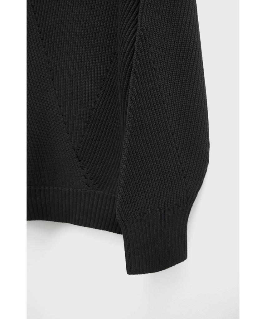 YOUTH Irregular Sweater - Black