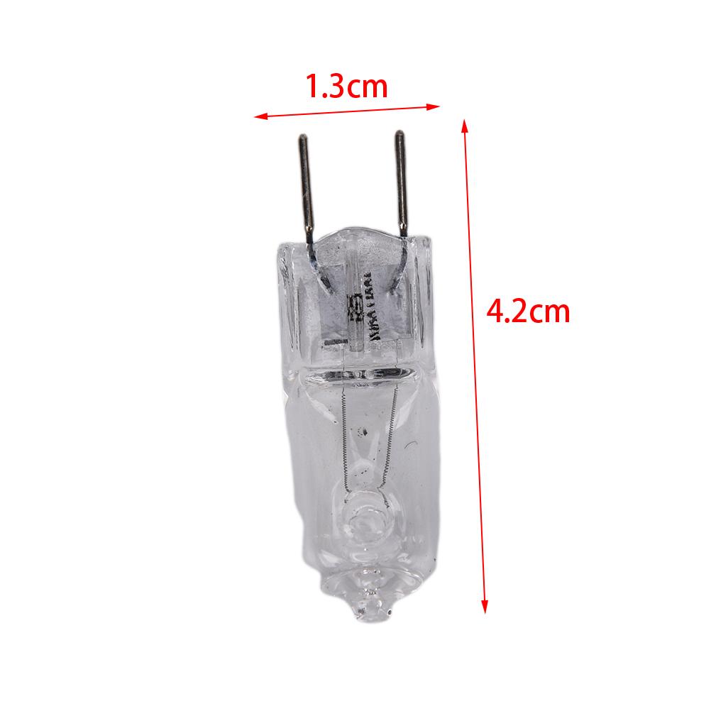 

10pcs Transparent G8 120V 20W Halogen Light Lighting Lamp Bulb Volt G8 Pin Halogen Bulb higher brightness прозорий