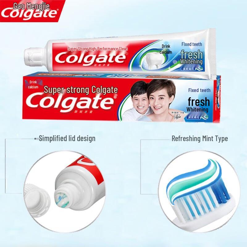 Colgate Whitening & Anti-Cavity Toothpaste Duo Pack