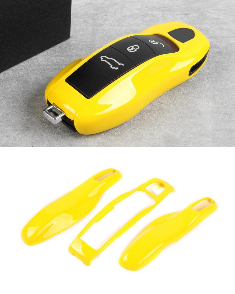 [KKTR-CAR] Porsche Macan Cayenne 718 Key Case Key Cover, Car Key Protection Key Chain