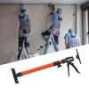 Telescopic Support Rod Lift Tool Stainless Steel for Installing Cabinets Orange 50 to 110cm