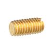 H59 Brass Flat Head Slotted Grub Screw (M2-M5)
