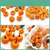 12pcs Artificial Mini Foam Pumpkin Simulation Props Perfect For Halloween Party Decoration