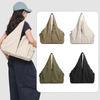 Cedar Eight Women's Multifunctional Nylon Shoulder Bag, Large Capacity, Lightweight, Perfect for Commuting, School, and More, with Side Pockets,
