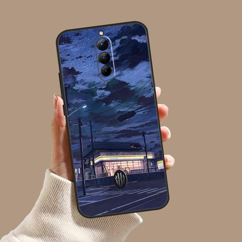 Manga Anime Street Case For ZTE Nubia Red Magic 11 10S 9S 8S 8 9 10 Pro Plus 6 7 6S 7S Pro 5G 6R 10 Air Cover