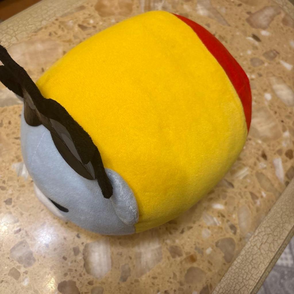 [USED] G-DRAGON Plush Toy with Sunglasses