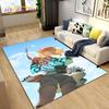 The Legend of Zelda Game Gamer Area Rug,Carpet Rug for Living Room Bedroom Sofa Doormat Decoration,Kid Play Non-slip Floor Mat