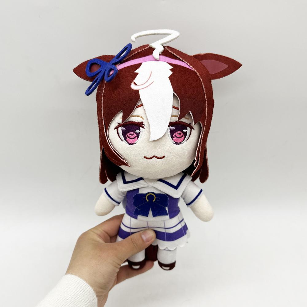 בובה רכה חדשה בגודל 27 ס"מ של Uma Musume Pretty Derby, צעצוע חמוד מתוך אנימה, מתנה ליום הולדת או חג המולד