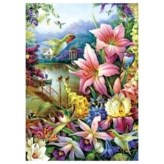 5D DIY Flower Leaves Pattern Diamond Art Vibrant Color Colorful Resin Adult Kids Rhinestones Painting Home
