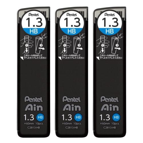 

Pentel Sharp Lead Pentel Ein 1.3mm HB 3 pieces AMZ-XC2813HB3P