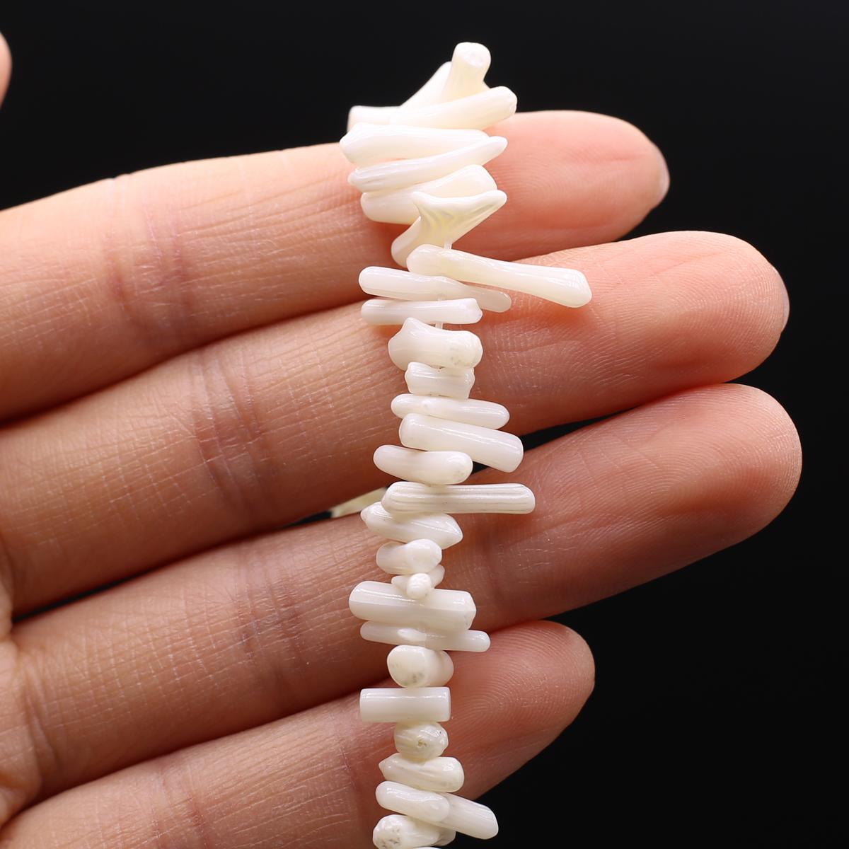 

Синтетические коралловые бусины из 1 нити диаметром 7-15 мм, маленькие саженцы в форме сквозного отверстия, свободные бусины-разделители для изготовления ювелирных изделий, аксессуары для ожерелья своими руками 7-15mm