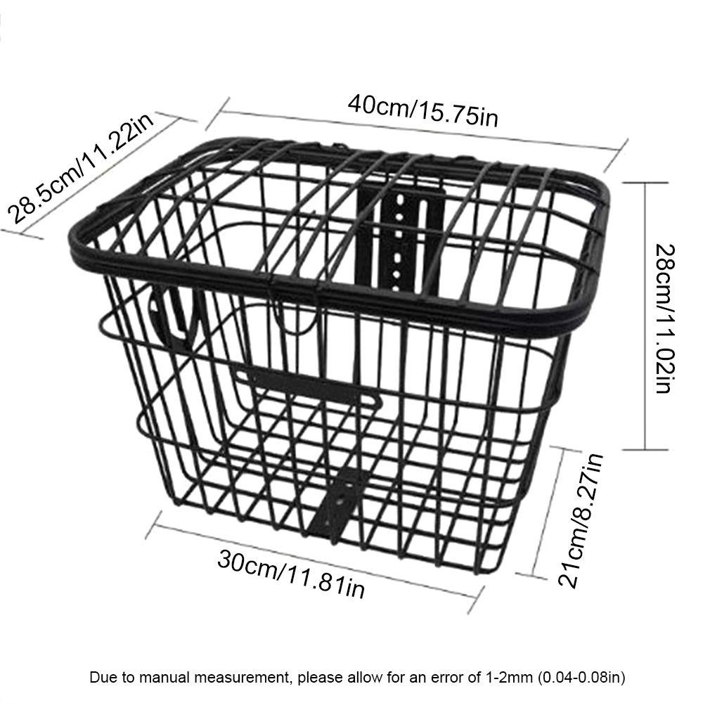 with Dust-proof Inner Liner Electric Vehicle Basket Children's Folding Bike Accessories