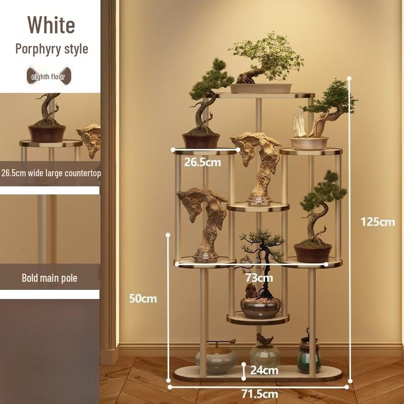 New Chinese Style Wooden Tea Room Display Shelf