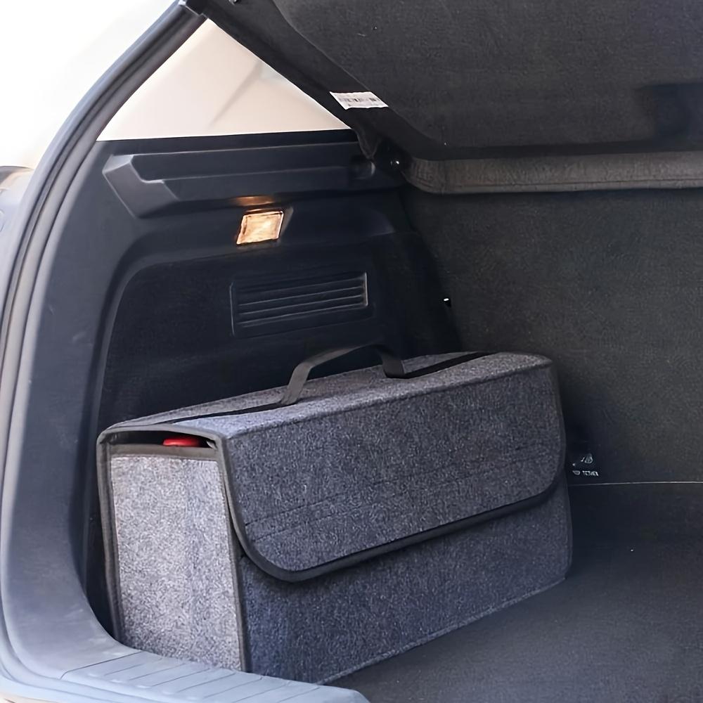 Foldable Car Trunk Organizer with Handle - Car Trunk Storage Bag Finishing Storage Bag Folding Storage Box Portable Tool Kit
