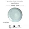 Piatti in Ceramica Raffinatamente Lavorati: Design Decorativi, Bassi, Profondi e da Insalata con Piccoli Difetti