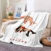 Manta da Cantora Inglesa Jade Amelia Thirlwall Para Sofá Escritório Cama Avião Viagem Dormir Ler Relaxar Acampamento Macia e Quente
