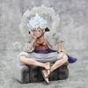 ONE PIECE B-HS Sitting Nika Luffy figure, model chassis, desktop ornament, animation peripheral gifts