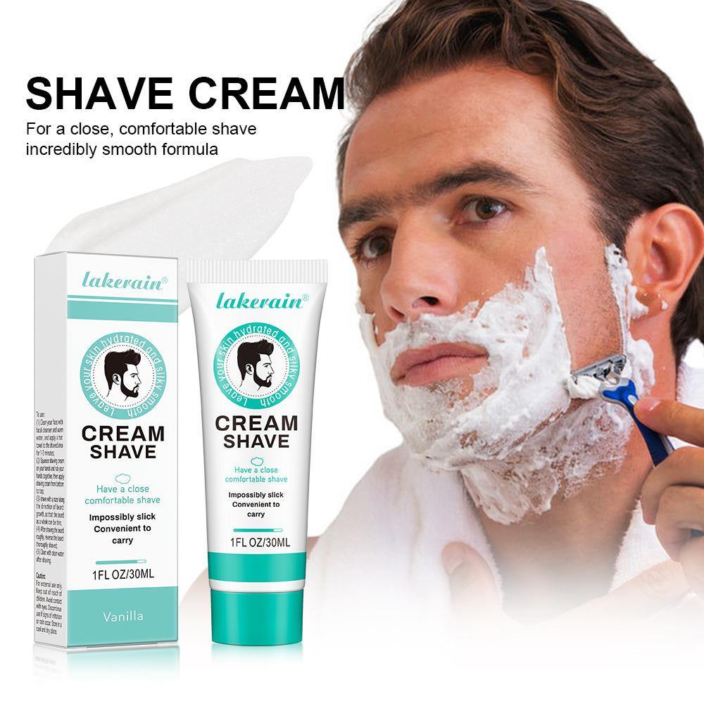 Mousse à raser hydratante et adoucissante pour hommes