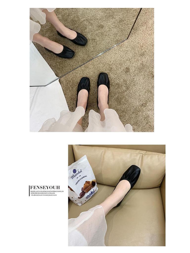 2025 Women's Soft Leather Moccasins - Versatile Flat Shoes for Spring & Autumn